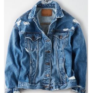 AE Boyfriend Fit Denim Jacket